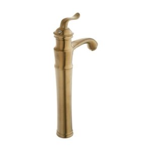 شیر روشویی پایه بلندنوآوران مدل هلن طلایی