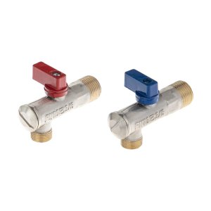 شیر پیسوار برنجی رفیع سایز 1/2×1/2