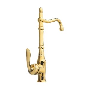 شیر سینک اهرمی نوآوران مدل بامبو طلایی