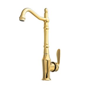 شیر سینک اهرمی نوآوران مدل بامبو طلایی