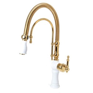 شیر آشپزخانه نوآوران مدل سناتور سفید طلایی