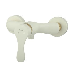 شیر توالت نوآوران مدل لوزان سفید طلایی