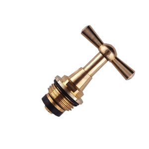 مغزی شیر حیاطی برنجی سایز 1/2 اینچ