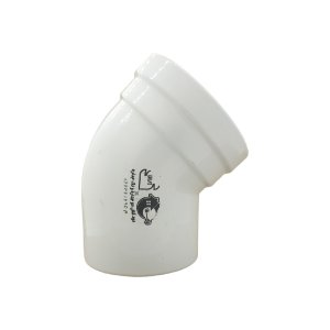 زانو 45 درجه دودکش پکیج دو جداره آلومینیومی رهرو