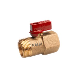 شیر یکسر مغزی پکیج ریابی مدل خروسکی سایز 1/2