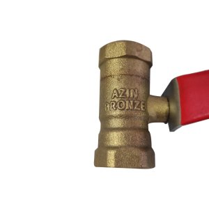 شیر گازی آذین برنز سایز 1/2