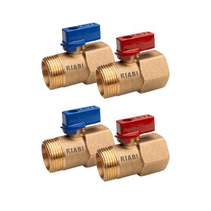 شیر یکسر مغزی پکیج ریابی مدل خروسکی سایز 1/2