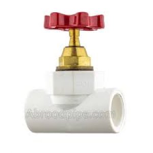 شیر فلکه کامل (والو) سفید سایز 32